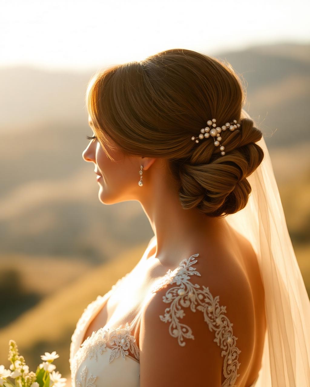 Bridal hair